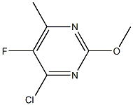 4-chloro-5-fluoro-2-methoxy-6-methylpyrimidine|2-甲氧基-4-氯-5-氟-6-甲基嘧啶