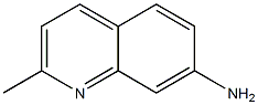 2-甲基-7-氨基喹啉,,结构式