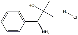 (R) -1-AMINO-2-METHYL-1-PHENYL-PROPAN-2-OL HCL Structure