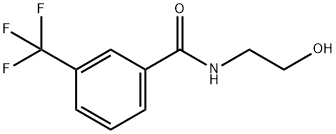 N-(2-HYDROXYETHYL)-3-(TRIFLUOROMETHYL)BENZAMIDE Structure