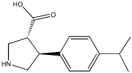 (+/-)-trans-4-(4-isopropyl-phenyl)-pyrrolidine-3-carboxylic acid