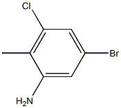  5-broMo-3-chloro-2-Methylaniline