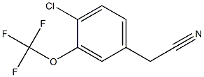 2-(4-chloro-3-(trifluoroMethoxy)phenyl)acetonitrile|