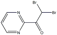 2,2-dibroMo-1-(pyriMidin-2-yl)ethanone Struktur