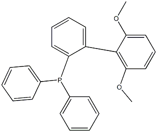 2-(DiphenylphosphiNA)-2',6'-diMethoxybiphenyl 结构式