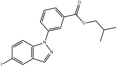 이소부틸3-(5-요오도-1H-인다졸-1-일)벤조에이트
