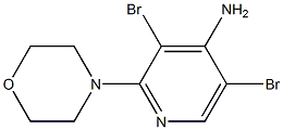 3,5-dibroMo-2-Morpholinopyridin-4-aMine