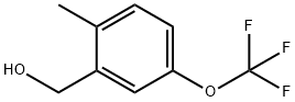 2-Methyl-5-(trifluoroMethoxy)benzyl alcohol, 97% Struktur