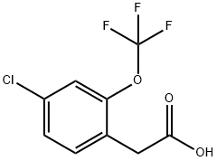 4-Chloro-2-(trifluoroMethoxy)phenylacetic acid, 97%|4-氯-2-(三氟甲氧基)苯乙酸