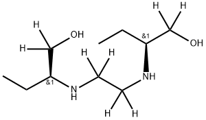 EthaMbutol-d8 化学構造式