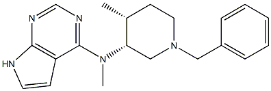 N-((3R,4R)-1-benzyl-4-Methylpiperidin-3-yl)-N-Methyl-7H-pyrrolo[2,3-d]pyriMidin-4-aMine|托法替尼杂质 N