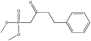 (2-Oxo-4-phenyl-butyl)-phosphonic acid diMethyl ester,,结构式