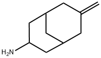 7-Methylenebicyclo[3.3.1]nonan-3-aMine 化学構造式