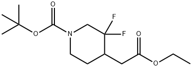 tert-butyl 4-(2-ethoxy-2-oxoethyl)-3,3-difluoropiperidine-1-carboxylate price.