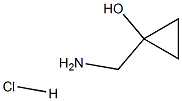 1-(aMinoMethyl)cyclopropanol hydrochloride Structure
