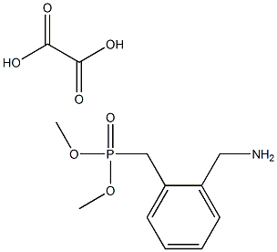 diMethyl 2-(aMinoMethyl)benzylphosphonate oxalate Structure