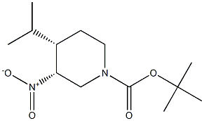  Cis-tert-butyl 4-isopropyl-3-nitropiperidine-1-carboxylate