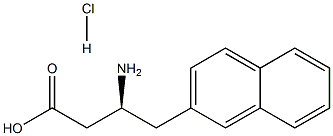 (2-Naphthyl)-D-b-hoMoalanine hydrochloride Structure