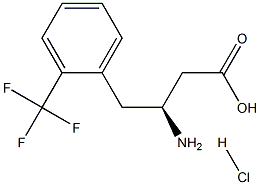 2-TrifluoroMethyl-D-b-hoMophenylalanine hydrochloride Structure