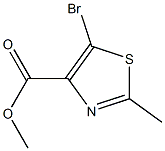 Methyl 5-broMo-2-Methylthiazole-4-carboxylate Structure