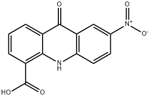 7-Nitroacridone-4-carboxylic acid Structure