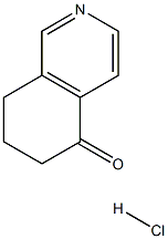 7,8-Dihydro-6H-isoquinolin-5-one HCL Struktur