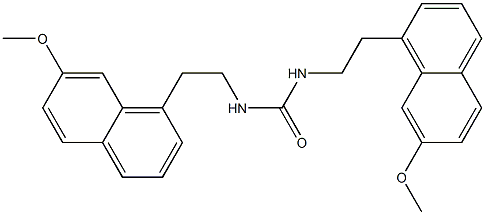 1,3-双(2-(7-甲氧萘基-1-基)乙基)脲