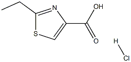 2-Ethylthiazole-4-carboxylic acid hydrochloride Structure