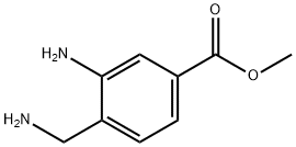 Methyl 3-aMino-4-(aMinoMethyl)benzoate 化学構造式