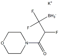 3-吗啉代-3-氧代丙基三氟硼酸钾 结构式