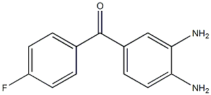(3,4-diaMinophenyl)(4-fluoro phenyl)Methanone Struktur