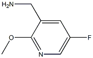 C-(5-Fluoro-2-Methoxy-pyridin-3-yl)-MethylaMine 化学構造式