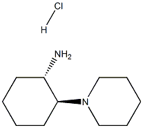 (1S,2S)-trans-2-(1-Piperidinyl)
cyclohexylaMine hydrochloride Structure