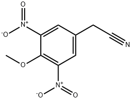 (4-Methoxy-3,5-dinitro-phenyl)-acetonitrile Structure