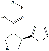 (+/-)-trans-4-(2-furanyl)-pyrrolidine-3-carboxylic acid-HCl