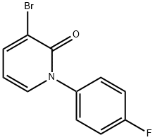 3-broMo-1-(4-fluorophenyl)pyridin-2(1H)-one|