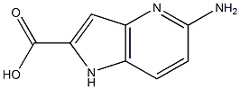 5-AMino-4-azaindole-2-carboxylic acid Structure