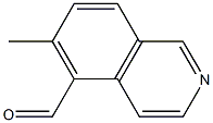 6-Methylisoquinoline-5-carbaldehyde Structure