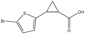 2-(5-BroMothiophen-2-yl)cyclopropanecarboxylic acid