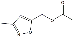 (3-Methylisoxazol-5-yl)Methyl acetate,,结构式