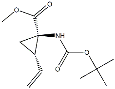  (1R,2S)-1-叔丁氧羰基氨基-2-乙烯基-环丙烷羧酸甲酯