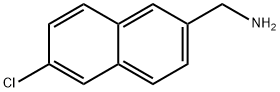 (6-CHLORONAPHTHALEN-2-YL)METHANAMINE, 1261453-93-3, 结构式