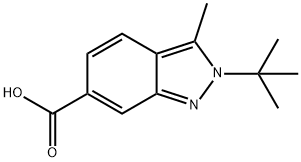 1799434-56-2 2-(叔丁基)-3-甲基-2H-吲唑-6-甲酸