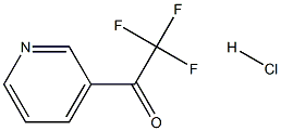 2,2,2-Trifluoro-1-(pyridin-3-yl)ethanone hydrochloride Structure