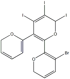 MONOBROMO-TRIIODOTHROXINE, , 结构式