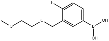 4-fluoro-3-((2-Methoxyethoxy)Methyl)phenylboronic acid|4-氟-3-((2-甲氧基乙氧基)甲基)苯基硼酸