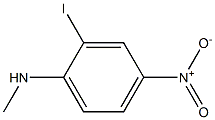 2-iodo-N-Methyl-4-nitroaniline Struktur