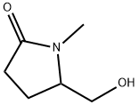 5-(羟甲基)-1-甲基吡咯烷-2-酮, 89531-41-9, 结构式