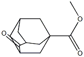 METHYL 2-ADAMANTANONE-5-CARBOXYLATE 化学構造式