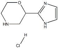 2-(1H-IMidazol-2-yl)-Morpholine hydrochloride Structure